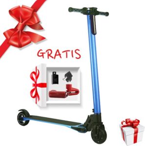 kerstdeal techno lite elektrische step super lichtgewicht 23 km u 1 10 - Elektrische Step Wereld