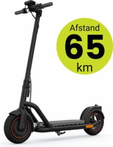 NAVEE N65 Elektrische Step voor Volwassenen – Elektrische Scooter met 10” Luchtbanden – Motorvermogen E Step van 500W tot 1000W – Bereik tot 65km…