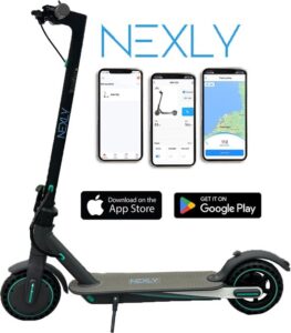 Nexly S2 Elektrische Step – Snelheid tot 31km/h – 25km Bereik – Dubbele remveiligheid – Cruise control – Inklapbaar & draagbaar – LED koplamp – Innovatieve App