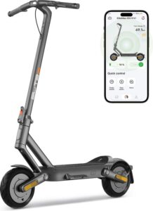 Yadea EliteMax Electric Scooter, 500W Motor, 10″ Tires, 34 Miles Range, Dual Brake & Suspension, 264Lbs Load, Max 1000W Power and Cruise Control for Foldable Commuter E Scooter…